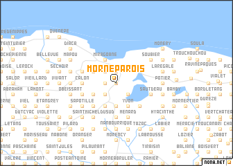 map of Morne Parois