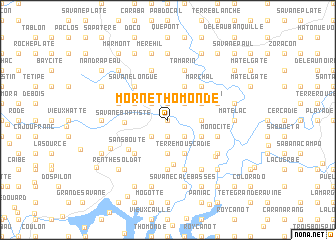 map of Morne Thomonde