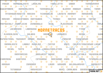 map of Morne Tracos