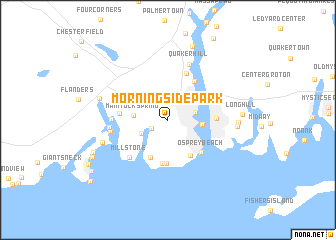 map of Morningside Park