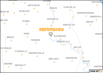 map of Morning View