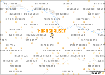 map of Mornshausen