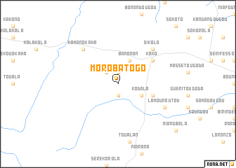 map of Morobatogo