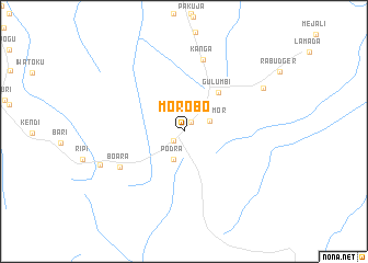 map of Morobo