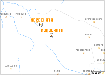 map of Morochata