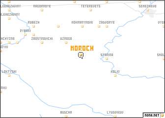 map of Morochʼ