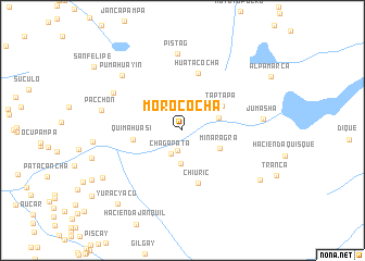 map of Morococha