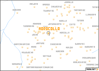 map of Morocolla