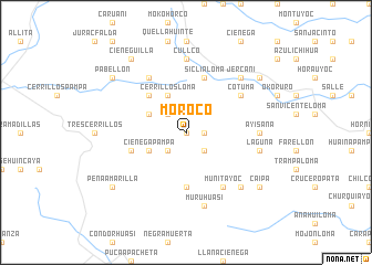 map of Moroco