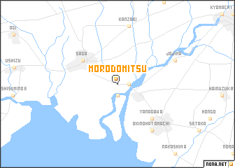 map of Morodomitsu