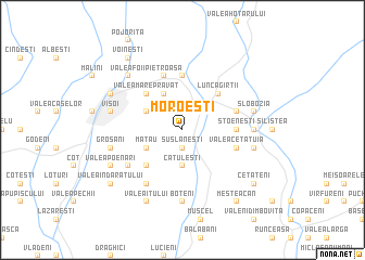 map of Moroeşti