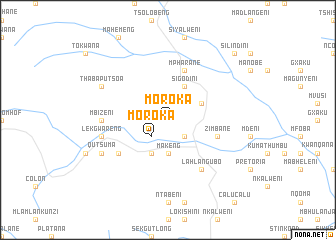 map of Moroka