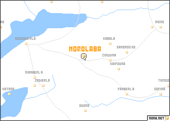 map of Morolaba