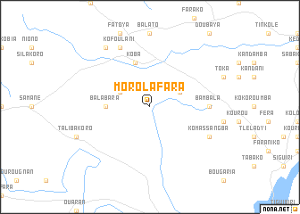 map of Morola Fara