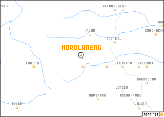 map of Morolaneng