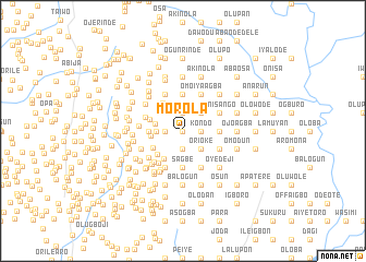 map of Morola