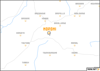 map of Moromi