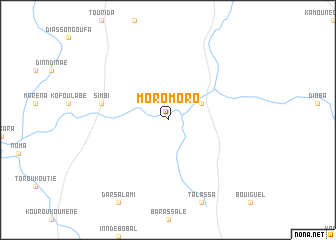 map of Moromoro