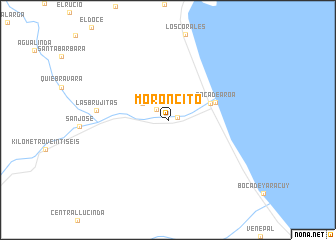 map of Moroncito