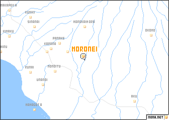 map of Moronei