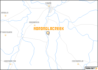 map of Morongla Creek