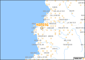 map of Morong