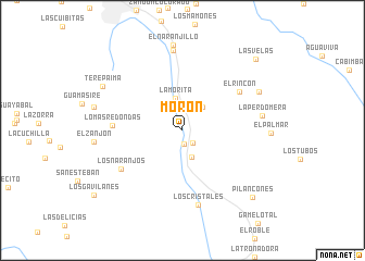 map of Morón