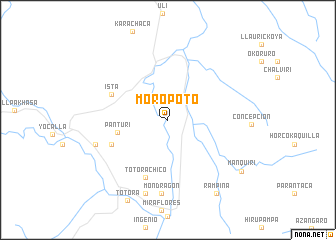 map of Moropoto