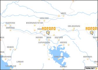 map of Mororo