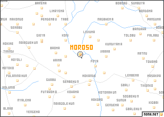 map of Moroso