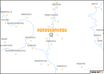 map of Morossankrou