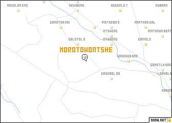 map of Morotowontshe