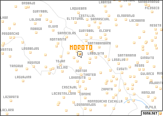 map of Morotó