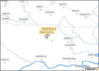 map of Morović