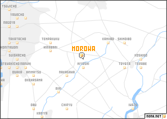 map of Morowa