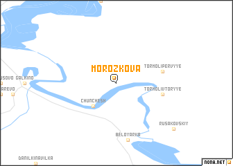 map of Morozkova