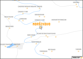 map of Morozkovo