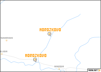 map of Morozkovo
