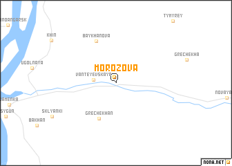 map of Morozova