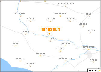 map of Morozova