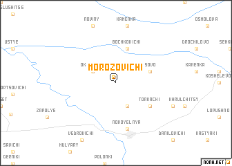 map of Morozovichi