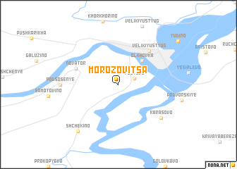 map of Morozovitsa