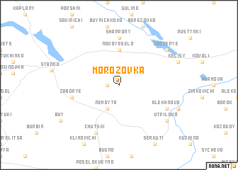 map of Morozovka