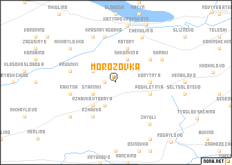 map of Morozovka