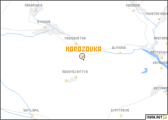 map of Morozovka