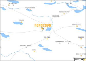 map of Morozovo