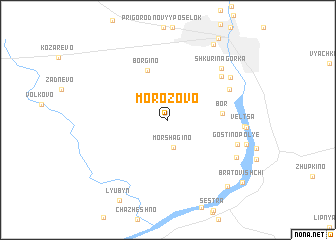 map of Morozovo