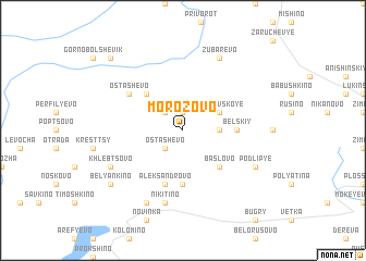 map of Morozovo