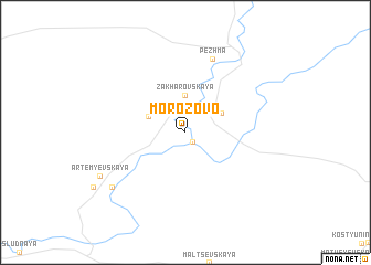 map of Morozovo