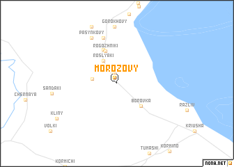 map of Morozovy